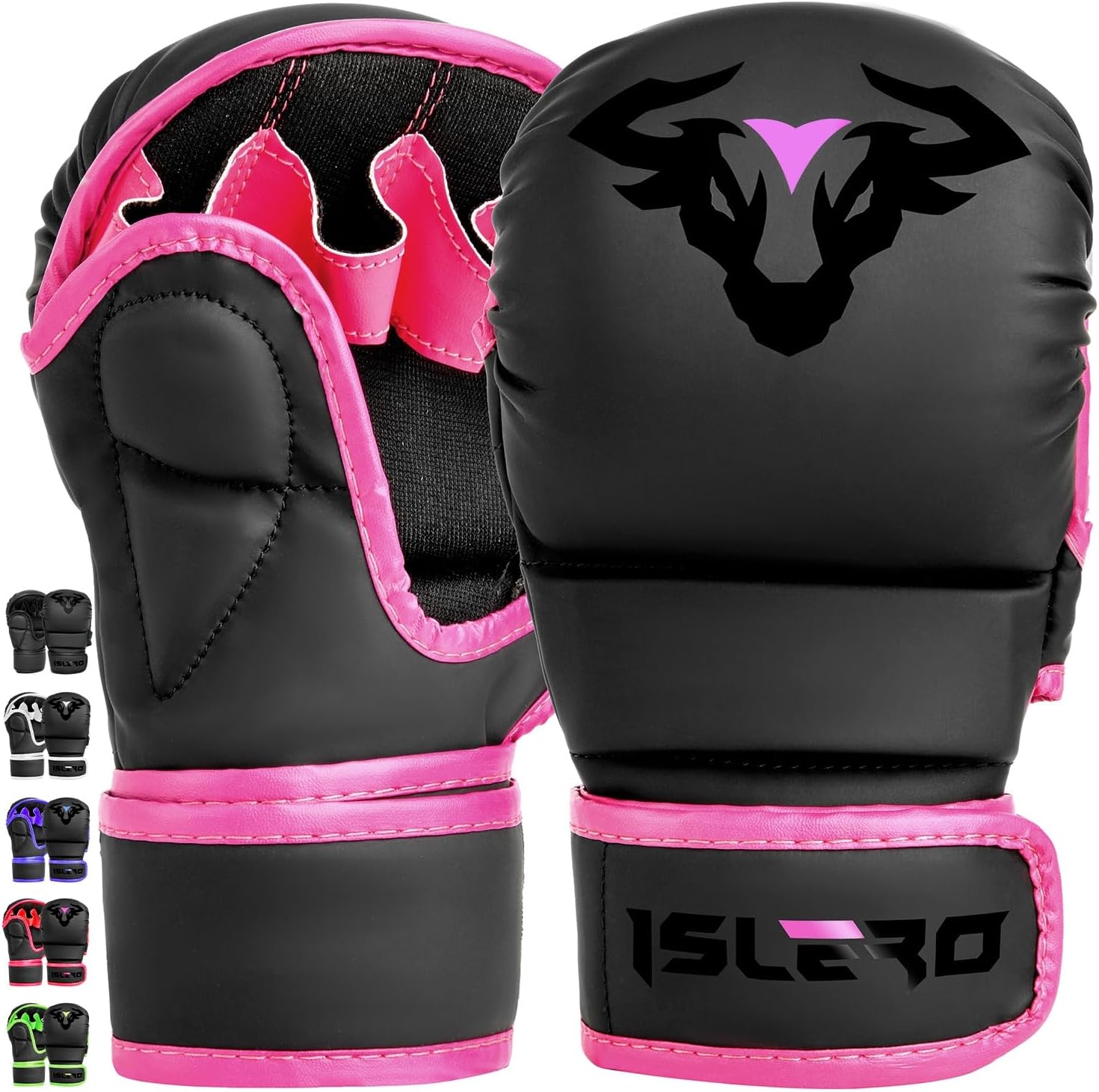 Islero Bull Pink MMA Gloves – EVO Fitness