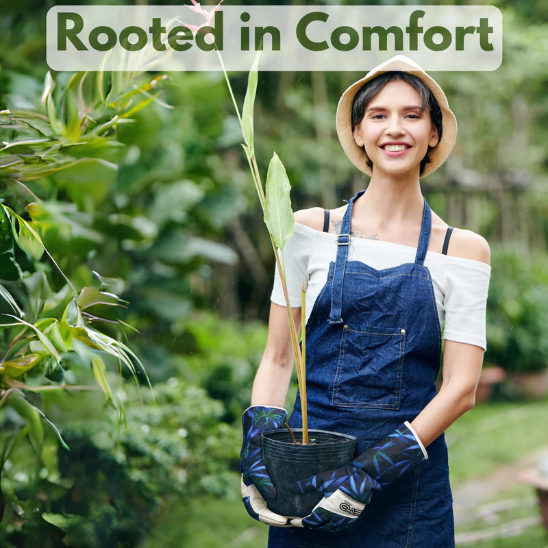 gardening gloves and apron EVO Fitness Thorn Proof Gardening gloves