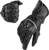 Islero Motorbike leather full finger Gloves