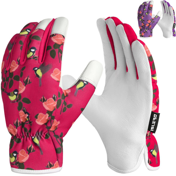 women's gardening gloves uk Islero Gardening gloves Short Red – EVO Fitness