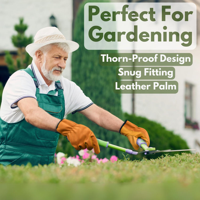 Islero Gardening gloves (Half Leather)