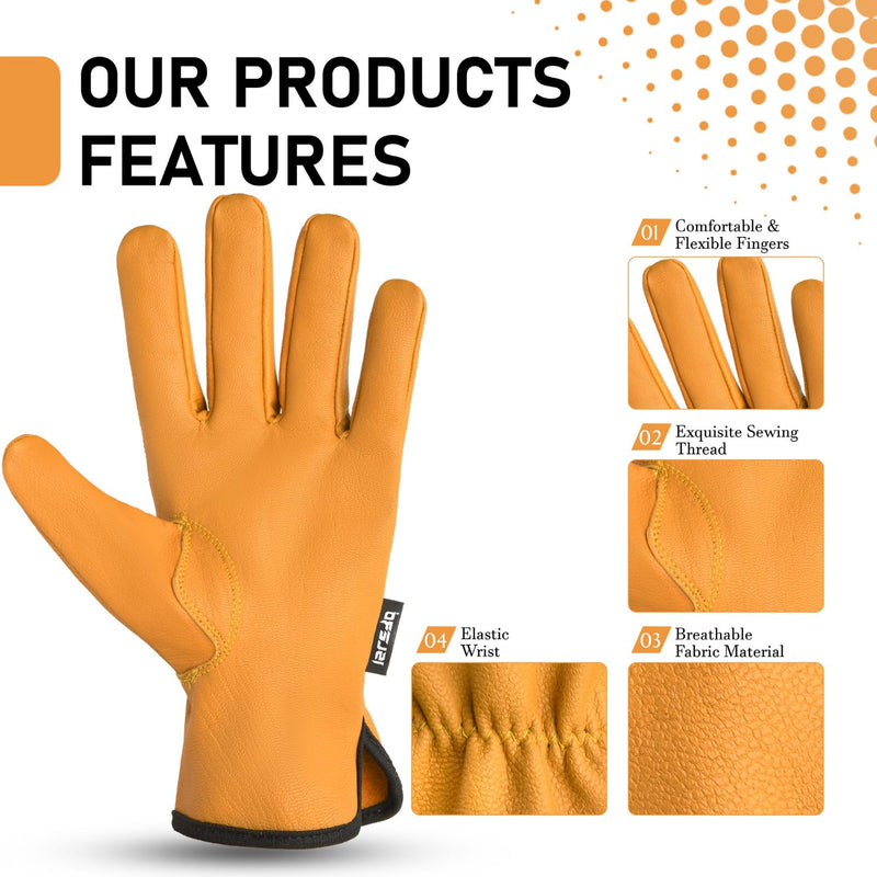 Islero Gardening gloves (full Leather)