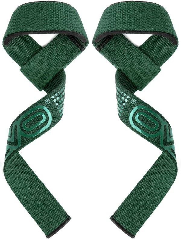 EVO Fitness Weight Lifting Straps green