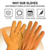 Islero Gardening gloves (Half Leather)