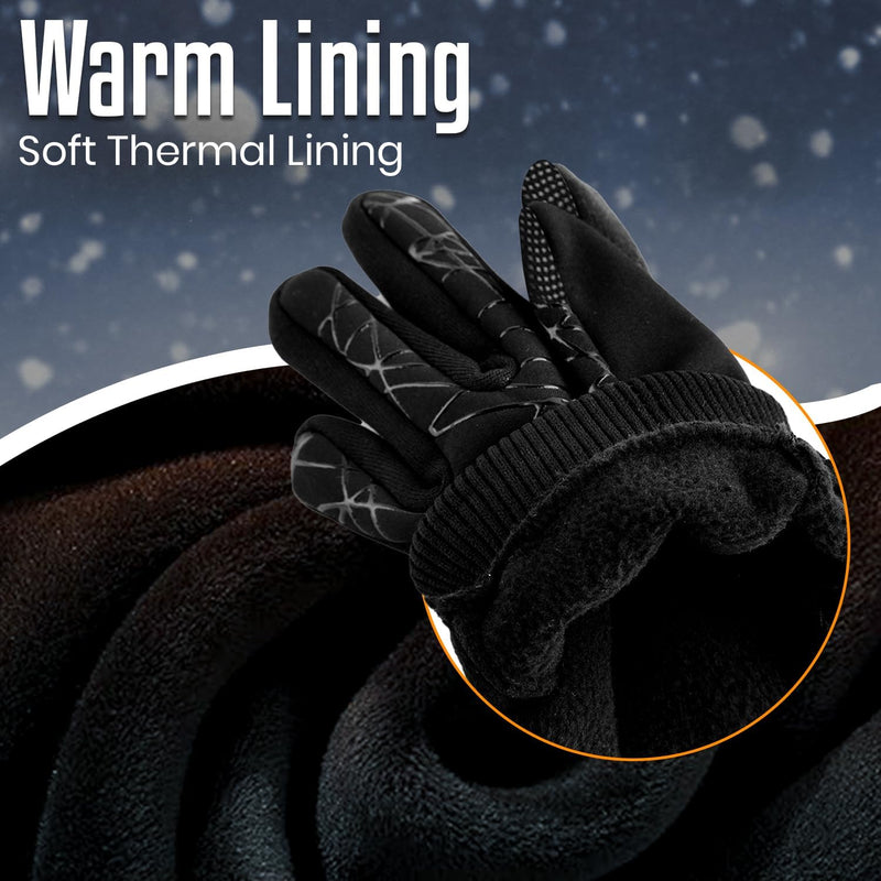 EVO Fitness Kids Thermal Winter Gloves