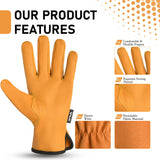 Islero Gardening gloves (Half Leather)