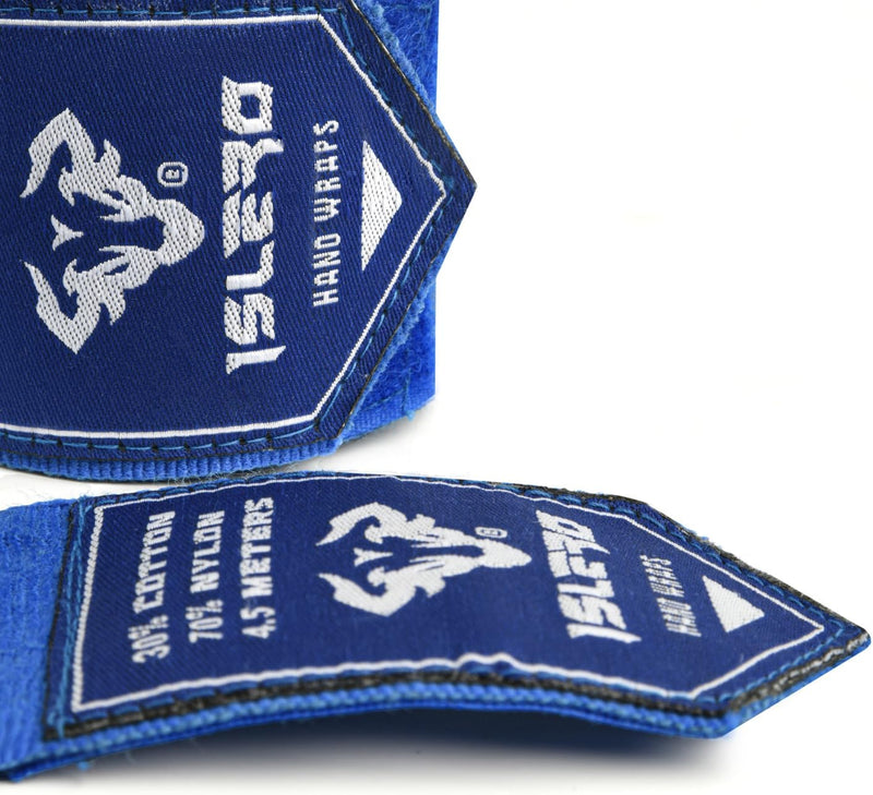 Islero 4,5 M - Fasce Interne Per Boxe, In Tessuto Elasticizzato, Con - Foto 6