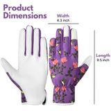 Islero Gardening gloves short purple