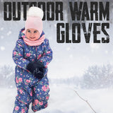 EVO Fitness Kids Thermal Winter Gloves