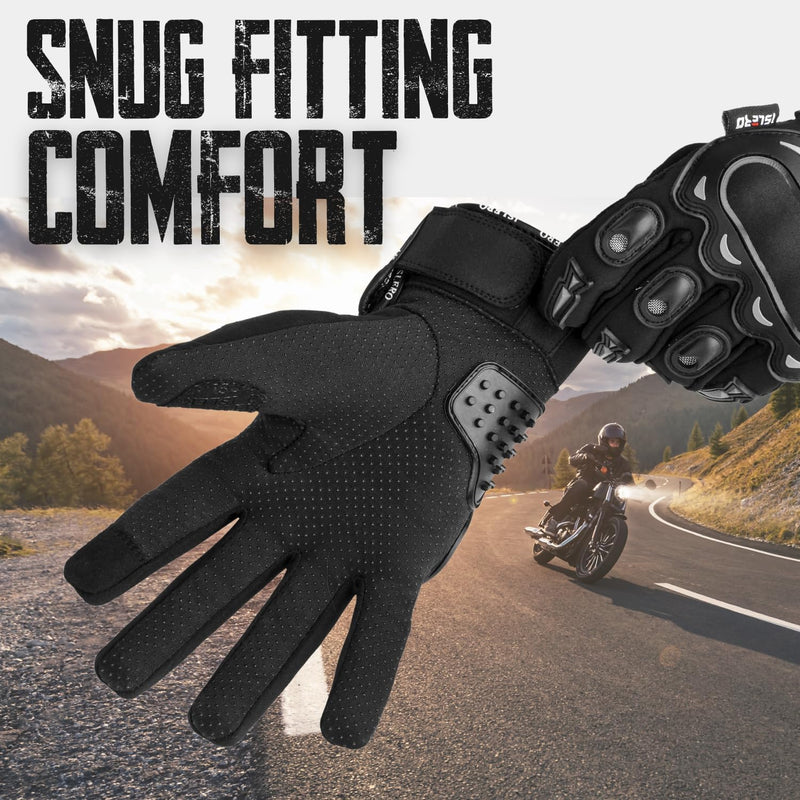 Islero Motorcycle Heavy Duty Gloves