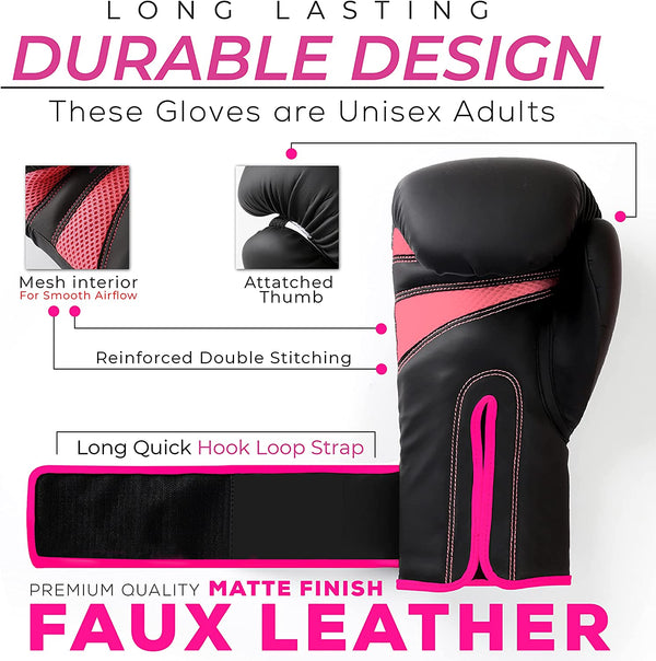 EVO FITNESS Predator Series Boxing Gloves - EVO Fitness