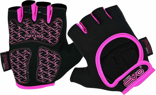 EVO Fitness Women Weight Lifting Gym Gloves Workout Ladies Exercise Cycling - EVO Fitness